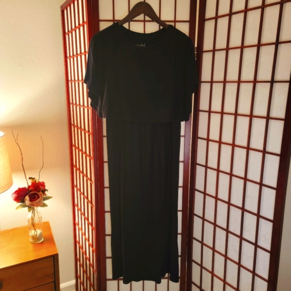 Ingrid & Isabel Maternity Double Layer Dress